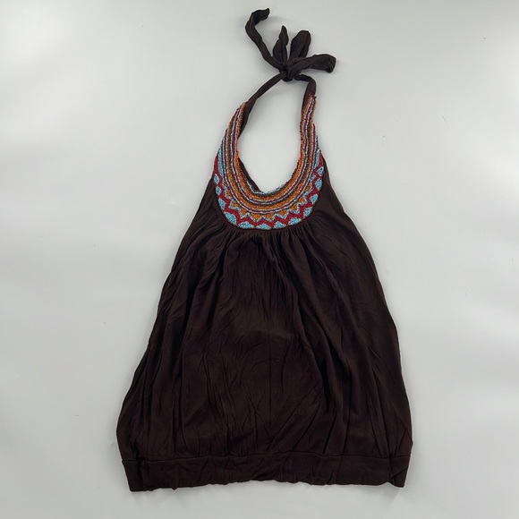 Beaded halter top by Wet Seal size M 4/$25 - Picture 1 of 3